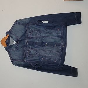 Vintage Old Navy Denim Trucker Slim Fit Jacket – The Bowery Vault